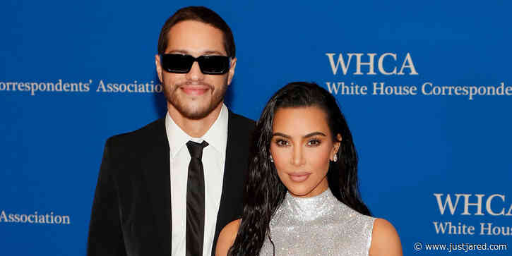 Kim Kardashian & Pete Davidson Make Their Red Carpet Debut at White House Correspondents' Dinner 2022