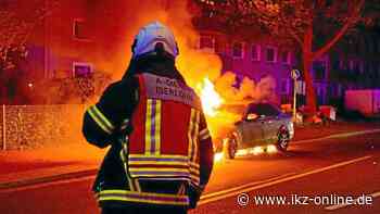 Iserlohn: Auto brennt auf Westfalenstraße völlig aus - IKZ News