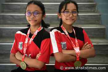 School Sports: Twins inspire Swiss Cottage to first B Division girls' floorball title - The Straits Times