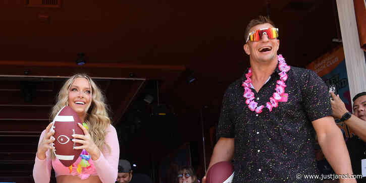 Rob Gronkowski Throws Epic Beach Party In Celebration of NFL Draft 2022 in Vegas