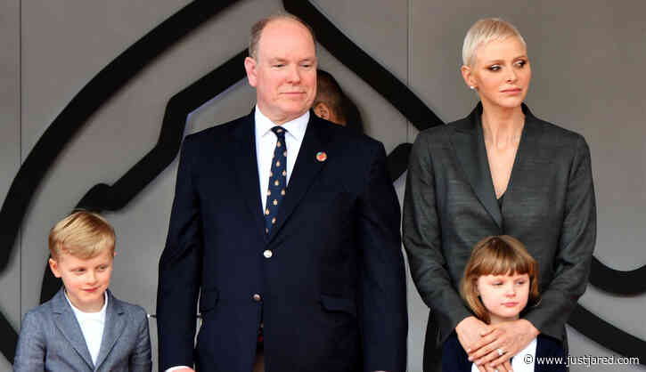 Princess Charlene Joins Her Husband & Kids for First Public Appearance Since Treatement for Exhaustion