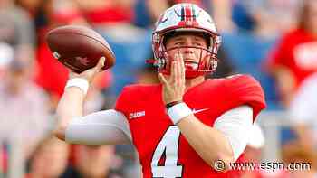 Pats' Groh: Good to have new QB 'coming up'