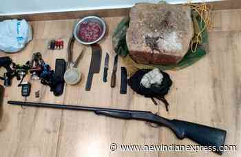 Gudalur forest department seizes horns, meat - The New Indian Express