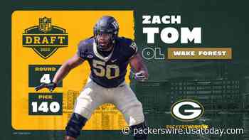 Packers select Wake Forest OL Zach Tom at No. 140 overall in 2022 NFL draft - Packers Wire
