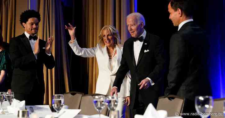 Biden bei Medien-Galadinner: Auftritt mit Ulk und Ernst