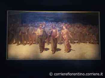 “Quarto Stato”, l’opera prende il suo posto nel Salone dei Cinquecento di Palazzo Vecchio - Corriere Fiorentino