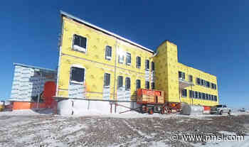 CONSTRUCTION: Qulliq Energy Corporation’s new head office takes shape in Baker Lake - NNSL Media