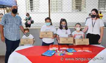 Alunos das escolas municipais de Birigui recebem kits de materiais nos primeiros dias de aula - Prefeitura de Birigui (.gov)