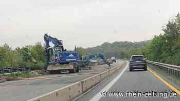 Oberfläche defekt: Wieder Baustelle auf der A 48 - Andernach & Mayen - Rhein-Zeitung