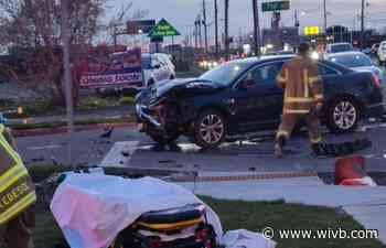 At least one taken to hospital after Niagara Falls collision