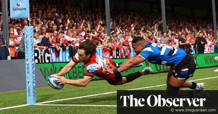 Rampant Gloucester run in 10 tries past Bath for record Premiership win - The Guardian