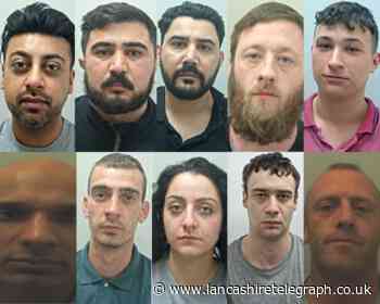 The most dangerous East Lancashire criminals jailed in April