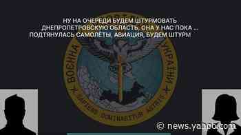 Russian soldiers intercepted call: Storm of Dnipropetrovsk Region imminent, aviation reinforcement has arrived - Yahoo News