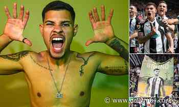 Newcastle's Bruno Guimaraes opens up on Champions League dream and pneumonia leading him to football - Daily Mail