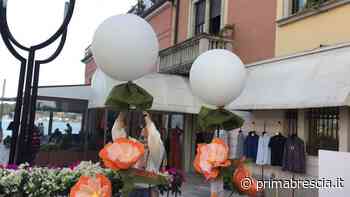 In occasione de "I Giardini del Garda" il lancio dei palloncini per ricordare Greta e Umberto - Prima Brescia