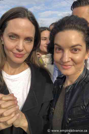 Angelina Jolie makes surprise Ukraine visit, meets children - Virden Empire Advance