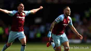Watford 1-2 Burnley: Two late goals lift Clarets five points clear of relegation zone