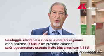 Sicilia, sondaggio Youtrend: Per 58 per cento elettori vincerà Musumeci - ilmessaggero.it