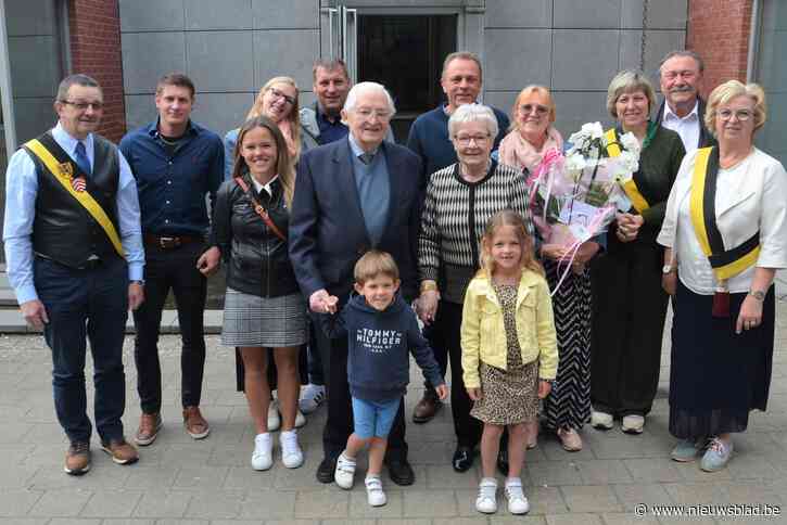 Jan en Simonne vieren briljant huwelijk