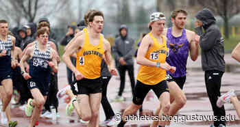 Gustie Track Hosts Drake Alternative, Nelson Breaks Meet Record - Gustavus Adolphus College