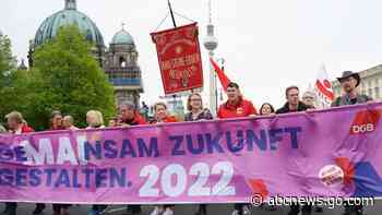 May Day rallies in Europe honor workers, protest govts