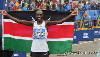 Two-time NYC Marathon champ Geoffrey Kamworor is excited to make his Boston Marathon debut - LetsRun.com