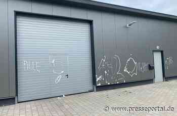 POL-PDPS: Sachbeschädigung an Lagerhalle - Zeugen gesucht