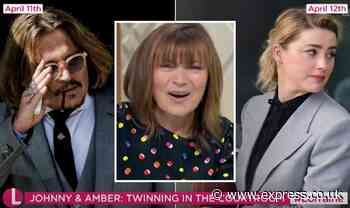 Lorraine brands Johnny Depp trial 'bizarre' as fans claim Amber Heard copying ex's style - Express