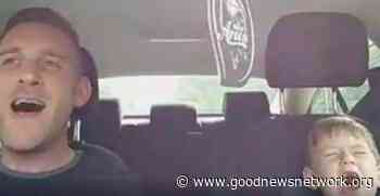 Adorable Dash-cam Video Shows Father and 6-yo Belting Out Sinatra's 'Me & My Shadow' - Good News Network