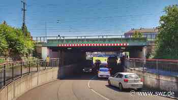 Geplante Arbeiten an der Eisenbahnbrücke Bruchsal dauern länger - SWR Aktuell