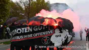 1. Mai Live-Ticker: Demo in Wilhelmsburg droht zu eskalieren – Wasserwerfer