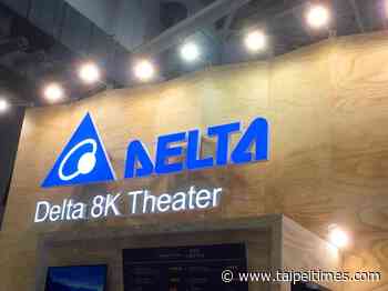 Delta Electronics projects strong revenue growth - 台北時報