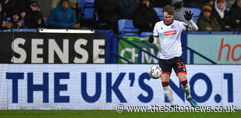Why Kieran Sadlier is happier playing wing-back at Bolton than Rotherham United - The Bolton News