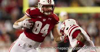 Wisconsin TE Jake Ferguson worked out at Green Bay’s local day - Acme Packing Company