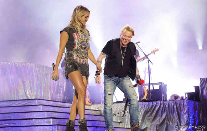 Watch Axl Rose and Carrie Underwood perform Guns N’ Roses songs at Stagecoach Festival