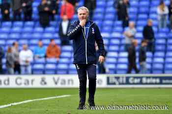 Sheridan After Defeat In Final Away Fixture - News - oldhamathletic.co.uk