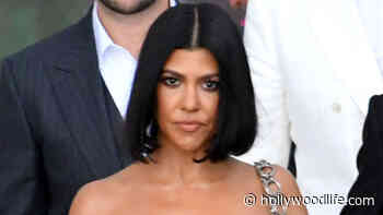 Kourtney Kardashian Rocks Fitted Dress In Italy As Scott Disick Bonds With Son Mason, 12, In LA: Photos - HollywoodLife