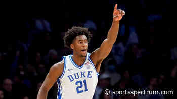 Duke's AJ Griffin declares for NBA draft as he finds his worth in Christ - sportsspectrum.com