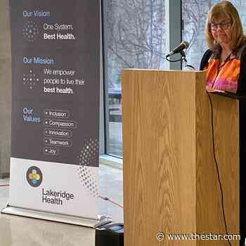 'Very, very welcome': Durham hospitals get $7 million in funding aid - Toronto Star