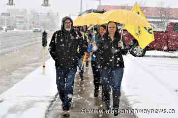 Fort St. John holds its Day of Mourning - Alaska Highway News