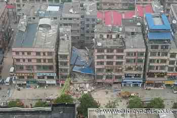 Nine arrested after building collapse in central China - Dudley News
