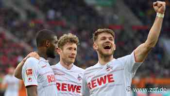Köln baut Siegesserie in Augsburg aus - ZDFsport