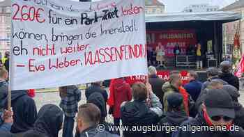 Augsburg: Protest gegen Eva Weber: Junge Menschen stören Mai-Kundgebung massiv | Augsburger Allgemeine - Augsburger Allgemeine