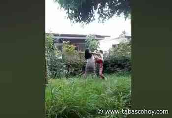 Pelean a puño cerrado alumnas en Macuspana - Tabasco HOY