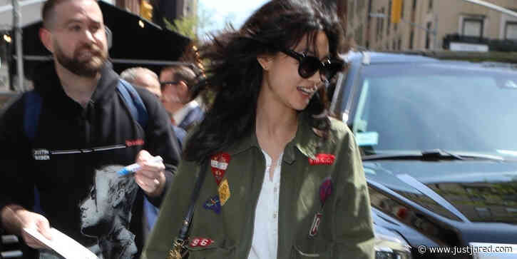 HoYeon Jung Looks Stylish on an Outing in NYC