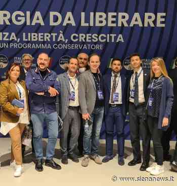 FdI Siena alla conferenza programmatica di Milano. Michelotti: “Pronti a governare l’Italia” - Siena News