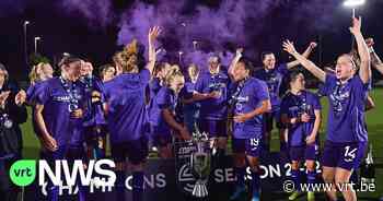 Vrouwen van Anderlecht winnen tegen OHL en halen zo vijfde landstitel binnen - VRT NWS