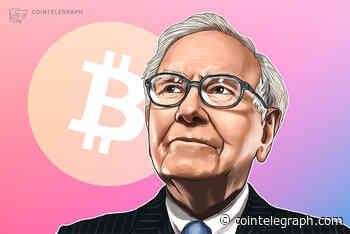 Buffett back bashing Bitcoin, claims it 'doesn't produce anything'