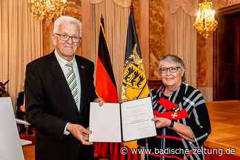 Marianne Wonnay erhält Verdienstorden des Landes Baden-Württemberg - Emmendingen - Badische Zeitung