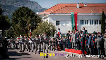 Le 2e REP de Calvi a célébré le 159e anniversaire du combat de Camerone - Stampa Paese
